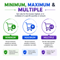 ILM Minimum, Maximum, Multiple Order Quantity / Amount for PrestaShop
