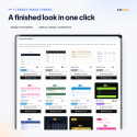 13 ready-made themes