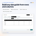Sizechart Designer layout editor